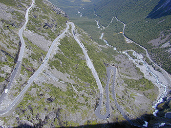 Norwegen Trollstigen